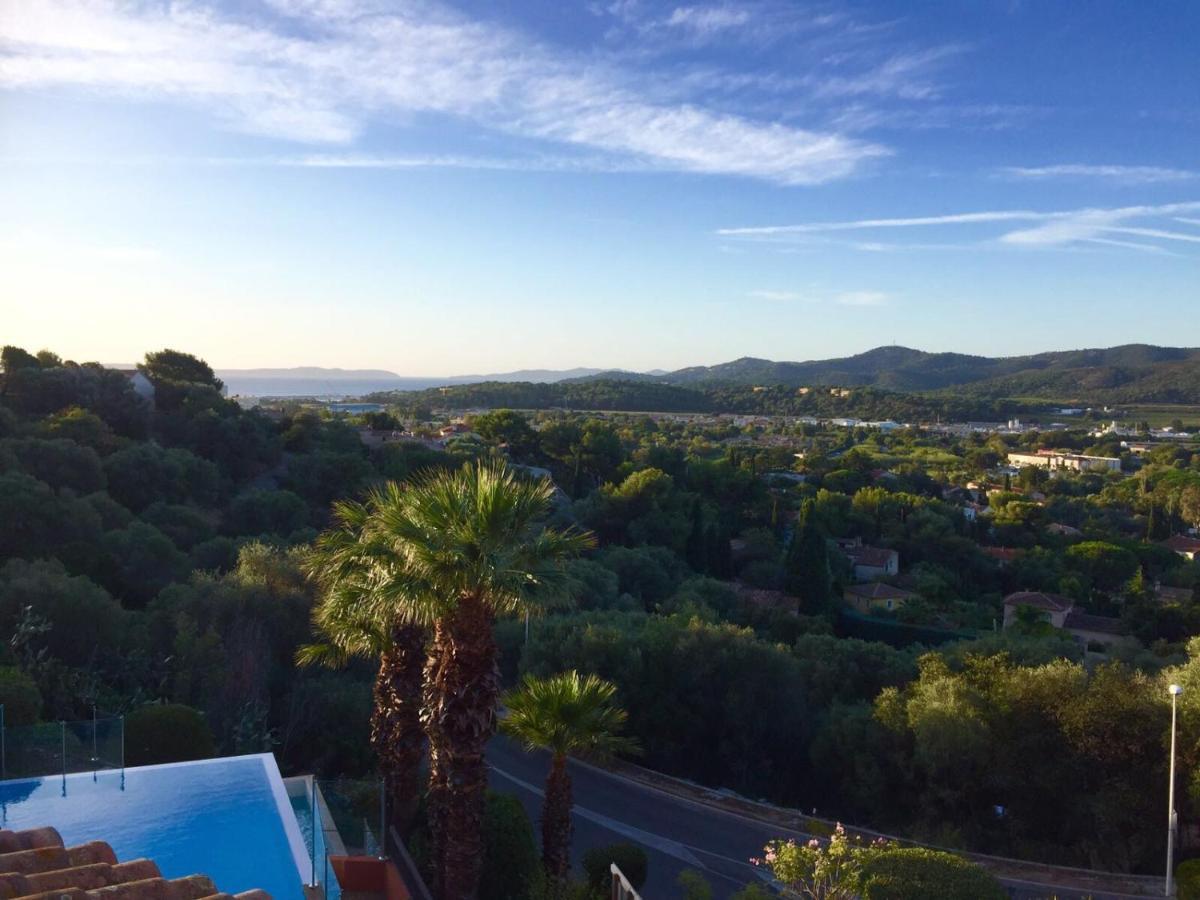 Superbe Duplex 35M2 Vue Mer Avec Piscine Bormes-les-Mimosas Buitenkant foto